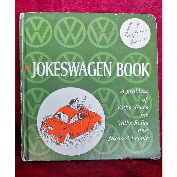 Jokeswagen Volkswagen Book- A grabbag of Volks Jokes for Volks Folks 1966 - Picture 1 of 9